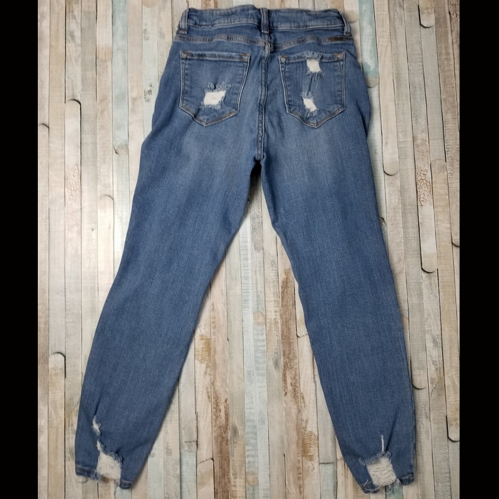 KanCan High Rise Ankle Skinny Jeans - Picture 3 of 5